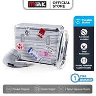Miak Signature Suitcase CompatibleDesign Case For AirPods Pro 3 - Airpods Pro 3 Casing