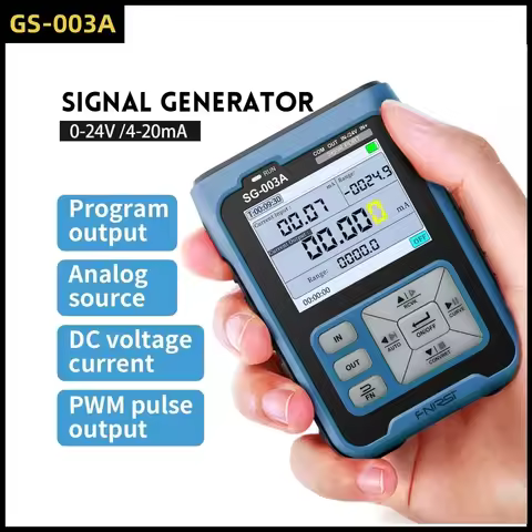 FNIRSI NEW SG-003A 0-10V Adjustable Current Voltage Simulator 4-20mA Signal Generator Sources Transm