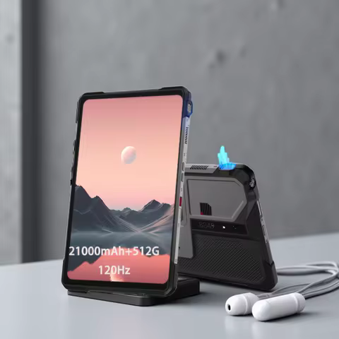 8849 TANK PAD E Unihertz Rugged Projector Tablet Android 14 Smartphone 10.95 inch 120Hz 24GB 512G 21