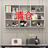 [Fast Delivery]Wall Shelf Wall-Mounted Bookshelf Wall Living Room Background Wall Decoration Shelf Closet Wall Cupboard Bookshelf Wall-Mounted