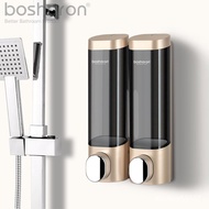 Taiwan Ready Stock Perforation-Free Soap Dispenser Toilet Wall-Mounted Hand Sanitizer Box Press Hote