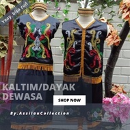 New Stock Dayak Adult Traditional Clothes For Boys And Girls