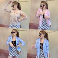MesubShop Knitted Coat Very Cute. Wear It To Protect From The Sun And Wind With A Single Strap. Mode
