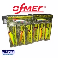 Ofmer Popper 7.5cm / 10g MJ-POP 75F Topwater Fishing Casting Lure / Type Floating / Long Cast / Gewa