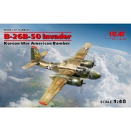 Scale Model Airplane Assembly ICM 1/48 ICM-48281 B-26B-50 Invader Korean War American Bomber