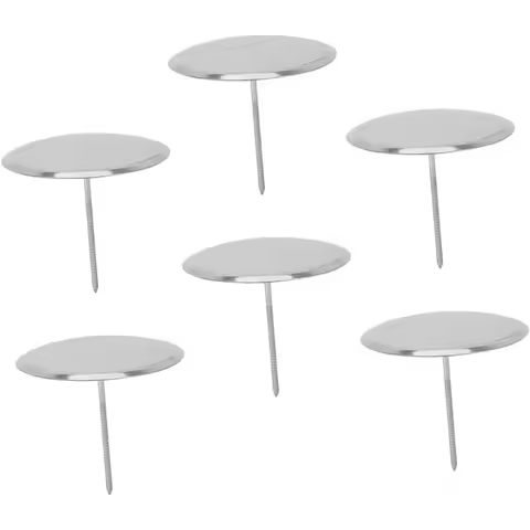 6pcs Stainless Steel Mounting Nails Pastry Nails Kitchen Gadgets Cake Flower Decorating Tool Icing F