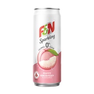 F&N Sparkling Zero Peach Drink   蜜桃味无糖气泡饮料  ( 12 X 325ml )