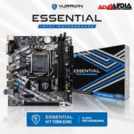 VURRION ESSENTIAL H110M-D4G LGA 1151SUPPORT INTEL 6TH, 7TH, 8TH, 9TH