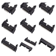 IDC 14PIN MALE CONNECTOR WITH LOCK STRAIGHT IDC 14P [CE]