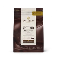 811 DARK CHOCOLATE 54.5% CALLETS 2.5KG