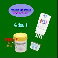 4 in 1 Multi Cassette(THC,OPI,MET,AMP)For Test kit Fast result only 5 minit