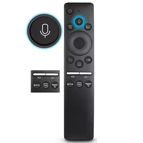 BN59-01330B Voice Remote Control for Samsung Smart TV LED QLED 4K 8K UHD HDR Curved with Netflix, Pr