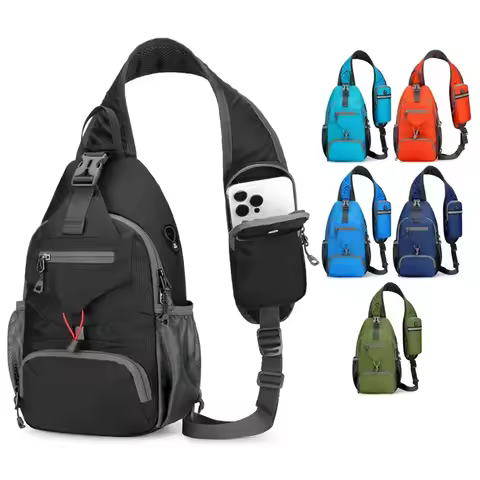 Anti-Theft Waterproof Shoulder Backpack Sling Chest Crossbody Bag Cover Pack Rucksack Bicycle Sport 