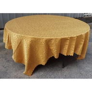 Table cover Damask fabric for table size 150 cm or 180 cm diameter table