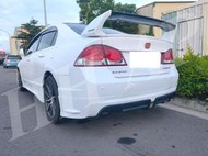 ☆HH西岸國際☆HONDA CIVIC8 K12 喜美八代 RR 雙邊單出 後下巴 PP塑膠