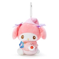 SANRIO - My Melody 日版 發光 毛絨 公仔 毛公仔 匙扣 鑰匙鍊 鑰匙扣 匙鍊 掛飾 掛件 吊飾 美樂蒂 2021 (屁股睡衣系列)