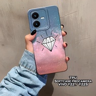 HP Latest Vivo Y22 / Y22S Case - Leviora Case - Fashion Diamond Case - Vivo Y22 / Y22S Softcase - Pr