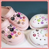 Jibbitz Crocs New Jelly Bean Hole Shoes Buckle Shoe Charms Biscuit Macaron Candy Shoe Accessories Buckle