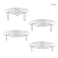 【CH*】 Stainless Steel Steamer Rack for Steaming Lifting  in Pots Pressure Cooker Multi-Purpose for B
