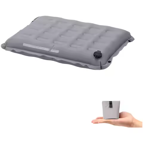 Ultralight 105g Inflatable Seat Pad 42x34x7cm 7cm Thick Portable Camping Mat for Hiking Backpacking 