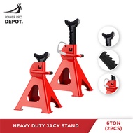 Godziillar 6 Ton Heavy Duty Jack Stand With Additional Safety Lock (1 Pair / 2 Pcs)  | Jek Kereta Adjustable (2pcs/set)