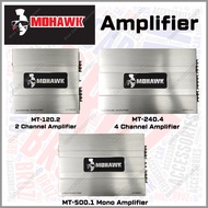 Mohawk MT Series MT120.2 2 Channel / MT240.4 4 Channel / MT500.1 Monoblock Power Amplifier Car Amplifier Car Power Amp