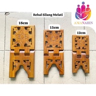Rehal Jasmine Carved Wooden Quran Holder Quran Stand/ UHJ