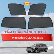 Sunshades, sunshades for Mercedes GLK4Matic cars
