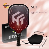 HTPICK T300 Carbon Fiber Pickleball Paddle Frosted Competition Level Professional Racket