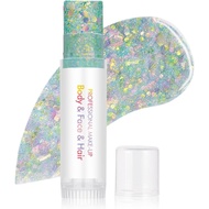 DAGEDA Body Glitter Stick, Face Hair Mermaid Sequins Glitter Stick, Chunky Holographic Glitters Face