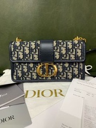 99 新， DIOR迪奧 30 Montaigne 蒙田 鏈條包 小號