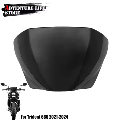 Front Screen Lens Motorcycle Windshield Fairing Flyscreen For TRIDENT 660 Trident 660 Windscreen Def