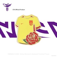 2023 FIFA Womens World Cup away field China national football team shirt CFA home jersey Rose element metal badge