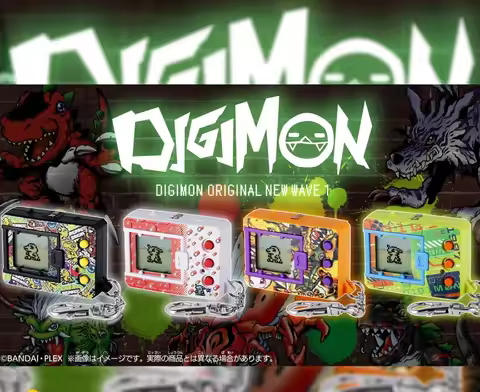 Bandai Digimon Pendulum Z Origin Digivice Virtual Pet Featuring Agumon With Classic Gameplay And Evo