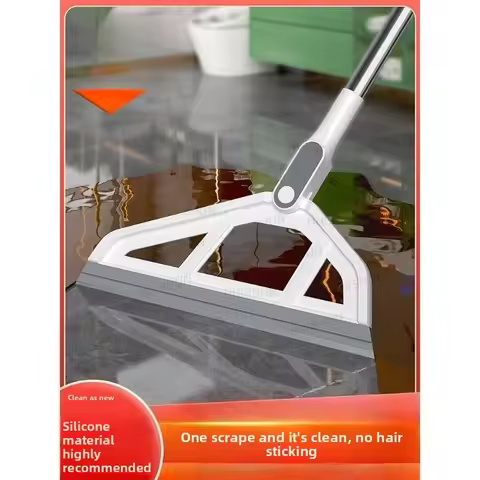 Silicone broom Multifunctional household wiper mopping dual-purpose toilet floor scraping bathroom t
