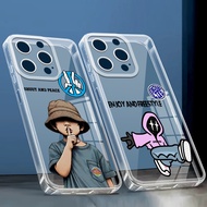 (FC03) Case clear Transparent GlossyBENING for Oppo A15 A16 EK A17 K A18 A3S A39 A31 A38 A3 PRO A3X 