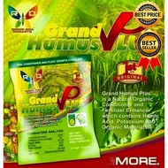 [NPK] Grand Humus Plus - Organic NPK and Foliar Fertilizer for Plants, Vegetables, Corn and Rice. Better than Humic and Fulvic as Garden Soil Conditioner, Growth Enhancer and Flower Blooming (Pampabunga). Compatible with Amo, Anna, Canaan, MRJ and Hyfer!