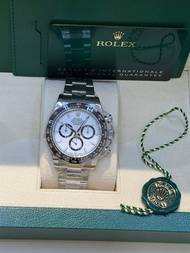 全新 Rolex Daytona 余文樂/Sundust 膠帶 /黑地/白地 126500LN/126518ln/ 126515ln