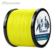 KBMONTER 300M 8X PE Line Braided Line Multicolor Braided Wire Fishing Line Lure Line