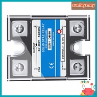 【SUFA】Single Phase Solid State Relay SSR-40A Output Relay Module DC Control AC Relay