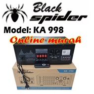 Terbaru AMPLIFIER BLACK SPIDER KA998 AMPLI BLACK SPIDER KA 998