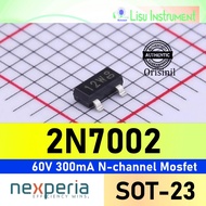 2N7002 60V 300mA N-channel Mosfet 12W 12 SOT-23 Nexperia ORIGINAL