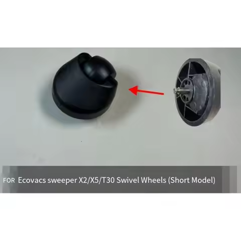 【Great Sale】Replacement Front Wheel For Ecovacs Deebot X2/X5/T30 Universal Vacuum Cleaner Parts