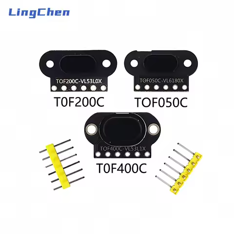 TOF050C 200C 400C laser ranging sensor module TOF time-of-flight distance IIC output for arduino VL6
