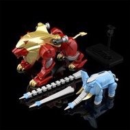 現貨 全新 代理版 SMP 百獸戰隊 百獸合體 牙吠連者 牙吠大紅獅 & 牙吠象