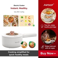 Airbot Multi-purpose Electric Cooker 1.5L Multicooker Steamer Soup Noodle Electric Kettle Boiler Oven