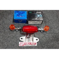 Rear light Stop lamp stopassy BSA LED pangkon mount v80 & turn signal imported diamond honda cb100 c