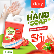 Daily Hand Soap Sabun Cuci Tangan Refill 5 Liter Anti Bakteri - Kini Tersedia Variant Baru Korean St