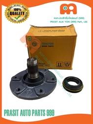 เพลาดุมล้อหน้า + ซีลล้อหน้า **DT** รถไถ คูโบต้า KUBOTA L3408 L3608 L4018 L4508 L4708 L5018