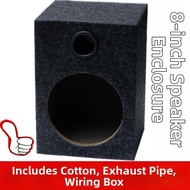 ciiemen | 8 Inch Car and Home Subwoofer Wooden Box 8 inch